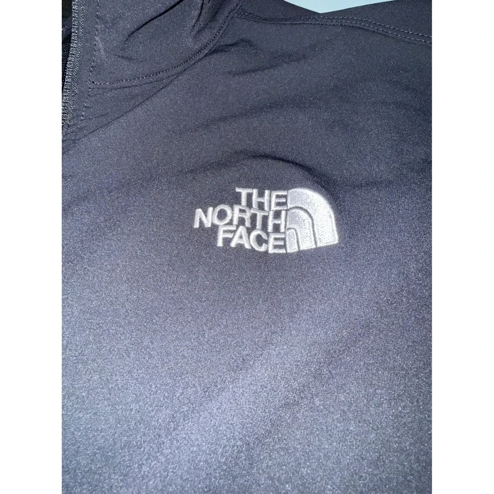 The North Face Mens Apex Softshell Jacket Black‎ Full Zip Mock Neck Size M